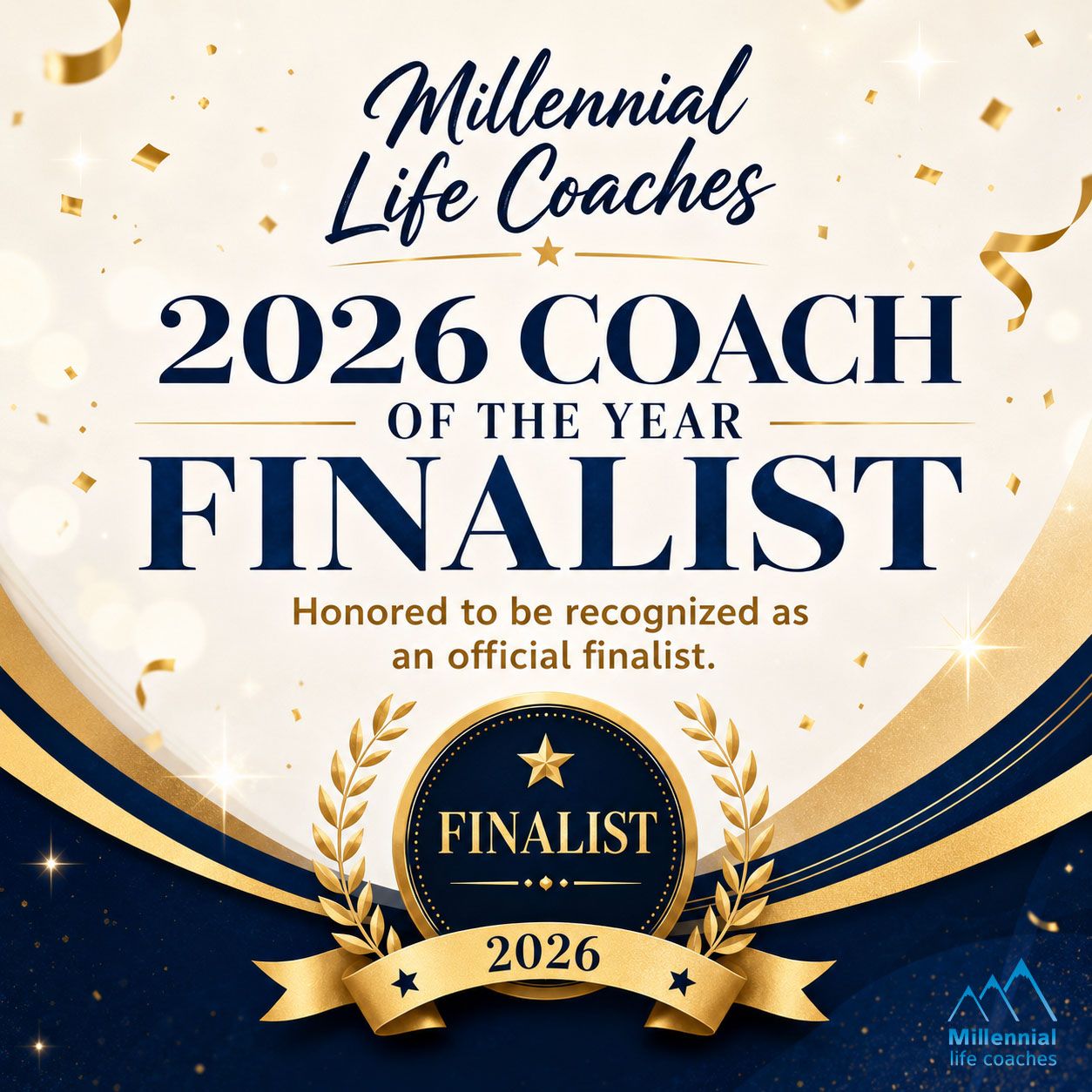 Millennial Life Coaches 2026 Coach of the Year finalist