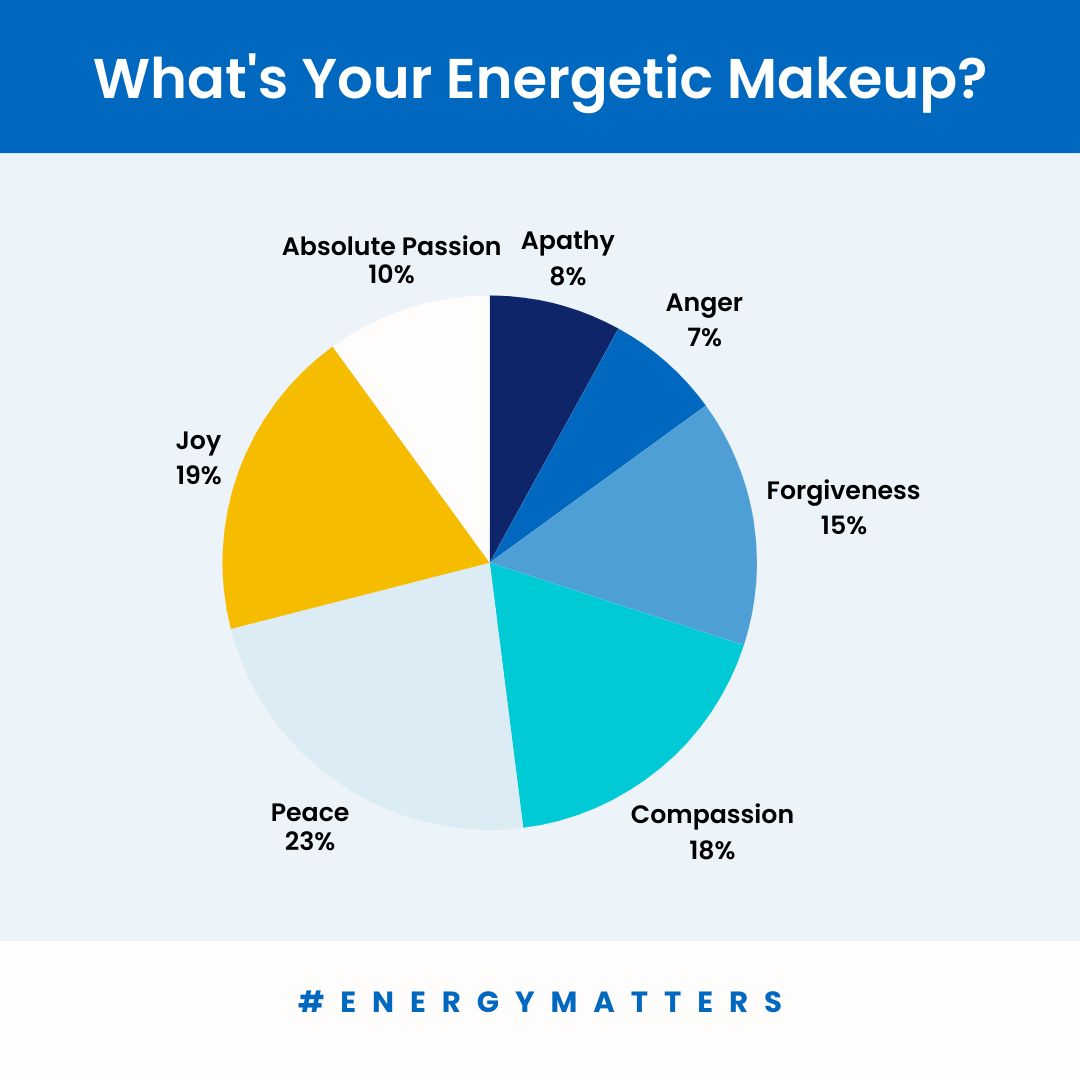 What's your energetic makeup? An example ELI results chart